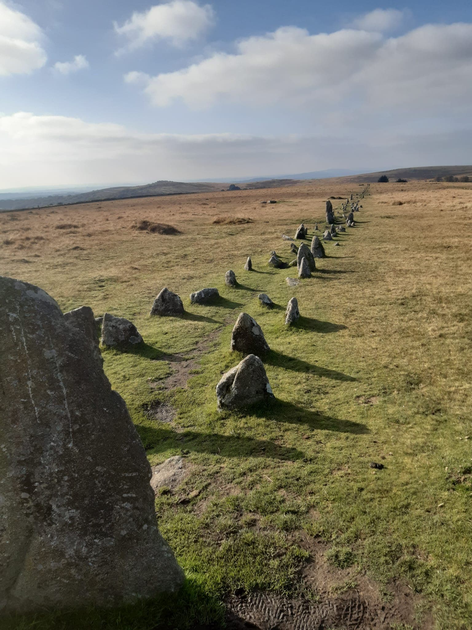 Standing stones on Dartmoor — an ancient site of energetic resonance